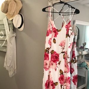Floral maxi dress